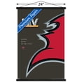 thumbnail image 3 of NFL Tampa Bay Buccaneers - Super Bowl LV Minimalist Logo Wall Poster with Wooden Magnetic Frame, 22.375" x 34", 3 of 3