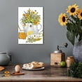thumbnail image 4 of Rustic Kitchen Wall Art - Kitchen Vase Pictures for Farmhouse Dining Room Wall Decor, Vintage Kitchen Flowers Canvas Prints, Kitchen Painting Framed Artwork for Country Home Decorations 12x18 Inches, 4 of 6
