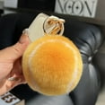 thumbnail image 2 of shyuyusa Cute Fluffy Tennis Keychain Plush Pendant Ball Key Rings Soft Pompom Keychain For Backpack Handbag Purse Charms, 2 of 5