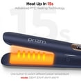 thumbnail image 5 of Flat Iron for Hair, PARWIN PRO BEAUTY 1.25 inch Ionic Ceramic Straightening and Culer with LCD Display, Dual Voltage, 15S Heat up, Prussian Blue, 5 of 10