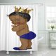 thumbnail image 1 of ABPHQTO Baby Prince Birthday Royal Nursery Boy Cortina de ducha 150x180 cm, 1 of 1