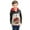Black/grey, variant on Jurassic Park Toddler Boys Fleece Half Zip Hoodie Toddler to Big Kid