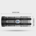 thumbnail image 3 of Rechargeable Led Flashlight, Mini Portable Handheld Light, Lightweight Design, for Outdoor Household, Elderly Friendly, Long-range Illumination, Emergency Use, Compact Size, 3 of 9