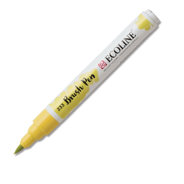 Rotulador pincel Ecoline Chartreuse 233 no resistente al agua