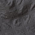 thumbnail image 2 of Levtex Home - 100% French Flax Linen Front/100% Cotton Back - Quilted Throw - French Flax Washed Linen - Charcoal - Throw Size (50 x 60in.), 2 of 5