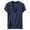 Navy, variant on Womens T Shirts Loose Fit Women Fashionable V Neck Short Sleeve T Shirt Beige L