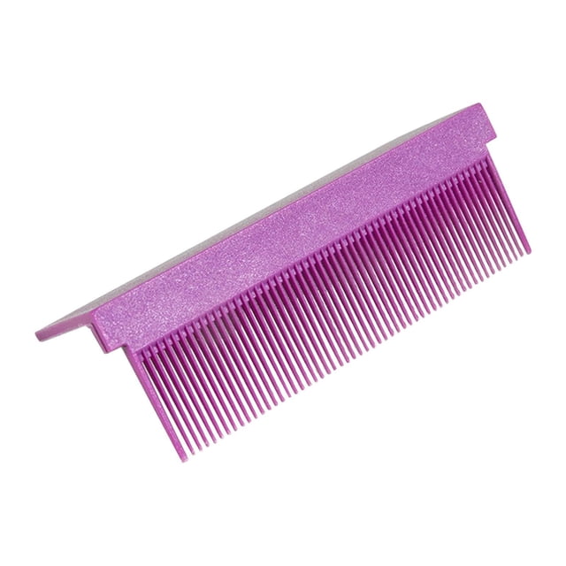 Peine Alisador Soidarity Accesorio Cabello Tipo V Negro 9,3 cm
