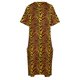 thumbnail image 4 of Vestido holgado con estampado de rayas de tigre para mujer vestido de gala elegante con bolsillo, 4 of 6