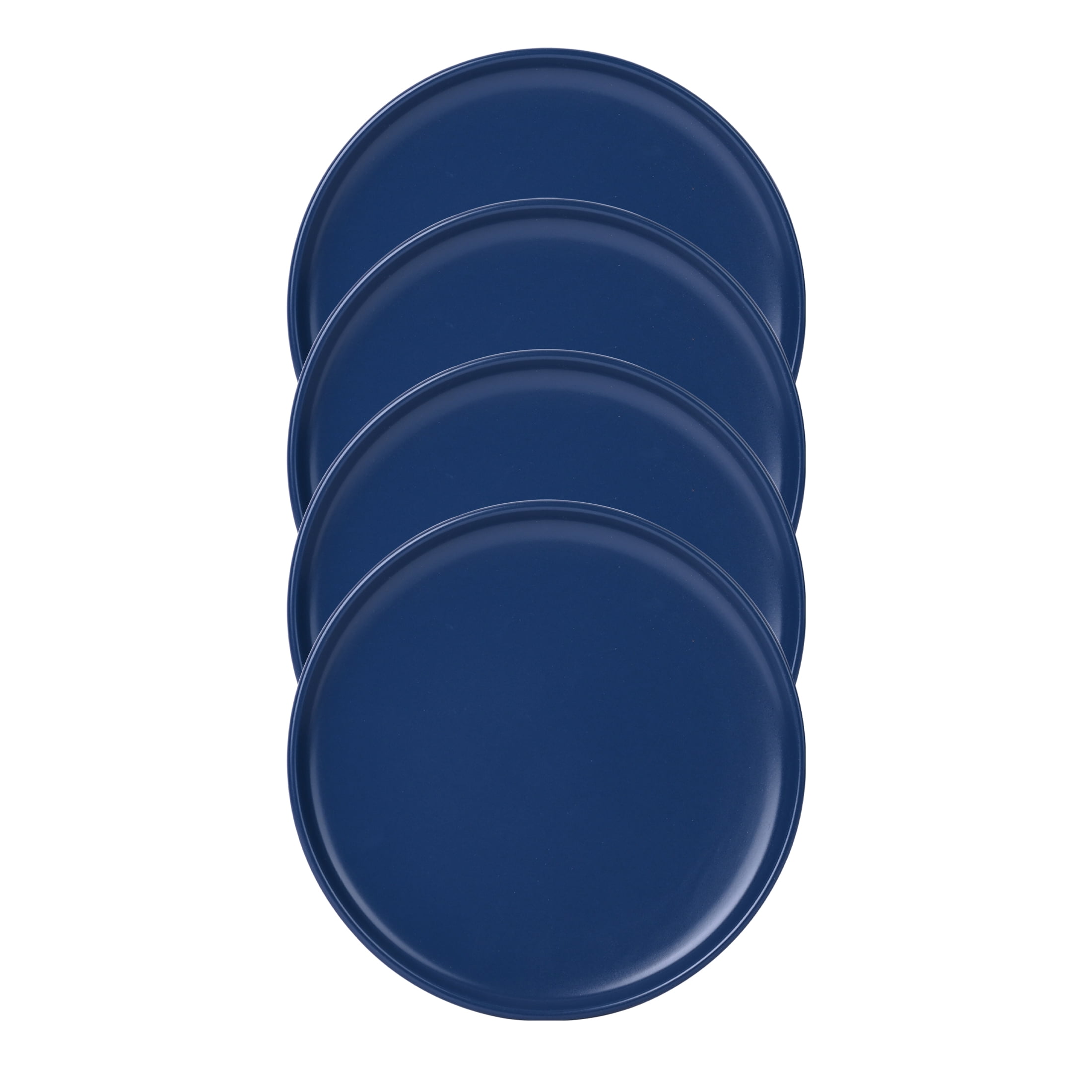 Mainstays Alessandra Matte Blue Stoneware Salad Plate