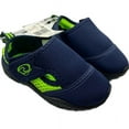 thumbnail image 2 of Wave Zone Kids Toddler Boys' Surfer Water Shoe (Navy/Lime, Toddler 8), 2 of 2