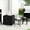Black, variant on vidaXL Side Tables 3 pcs Black Poly Rattan