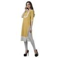 thumbnail image 5 of Moomaya Designer Straight Kurti For Women Printed Indian Tunic Top Long Kurta, 5 of 6