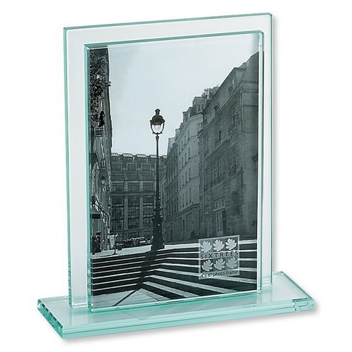 Sixtrees Deco Glass Photo Frame 5x7 Vertical