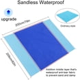 thumbnail image 2 of KUYOU Sand Proof Beach Blanket, Extra Large Beach Mat 82 79 Sand Free Water Resistant Beach Mat Includes 4 Stake, Ultra Portable for Beach, Picnic, Camping, 2 of 7
