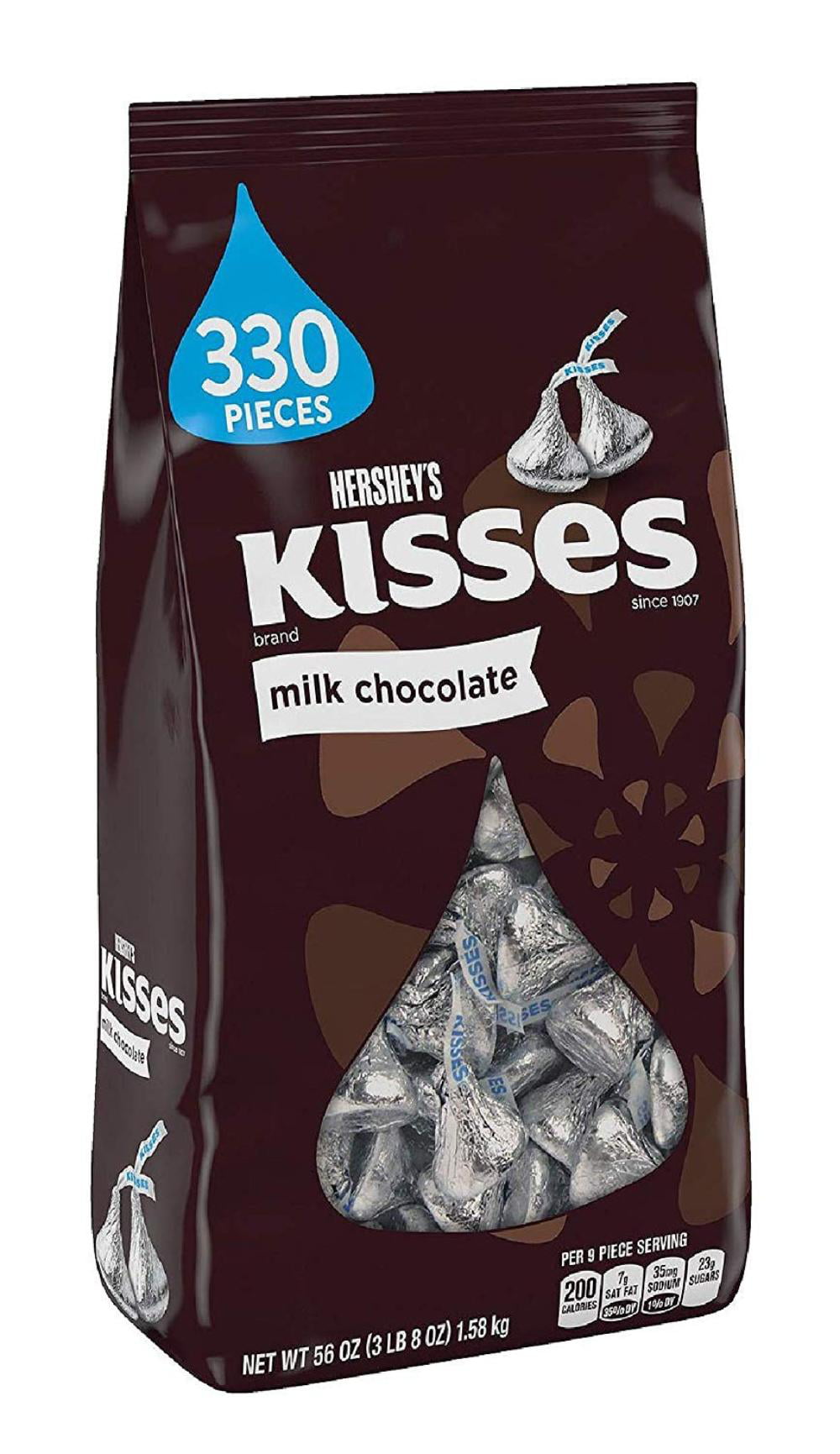 's Kisses - Milk Chocolate: 330 Pieces, Individually ...