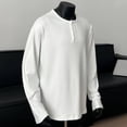 thumbnail image 3 of CHGBMOK Men's T-shirts Stand Up Collar Thick Velvet Inner Layer T-shirt Base Long Sleeved T-shirt Long Sleeved Round Neck Top/Shirt,Sizes M-3XL, 3 of 5
