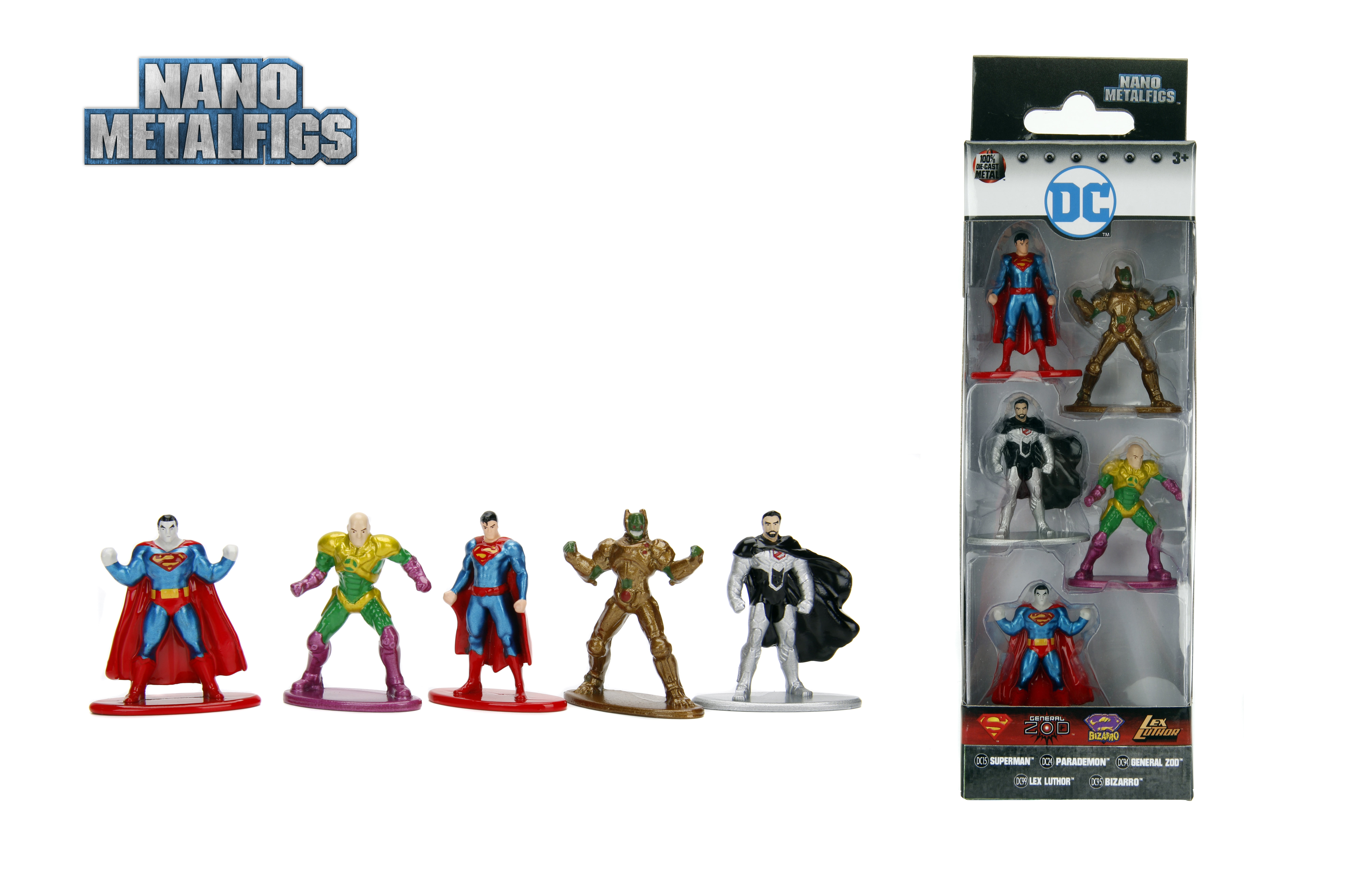 Marvel Nano Metalfigs Die-Cast Mini-Figures DC BatMan 2-5 packs New Sealed A &B 
