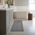 thumbnail image 5 of 2' x 4' Entryway Rug, Boho Small Area Rug, Machine Washable, Woven Rug, Non-Slip, Vintage Design, Pet Friendly, Soft Faux Fibre, for Indoor Entryways, Bedroom, Kitchens, Front Doors Grey, 5 of 9