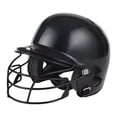 thumbnail image 1 of DYNWAVECA Baseball Batting Helmet Breathable Practical Guard for Match Sports Outdoors Black for Adult, 1 of 10