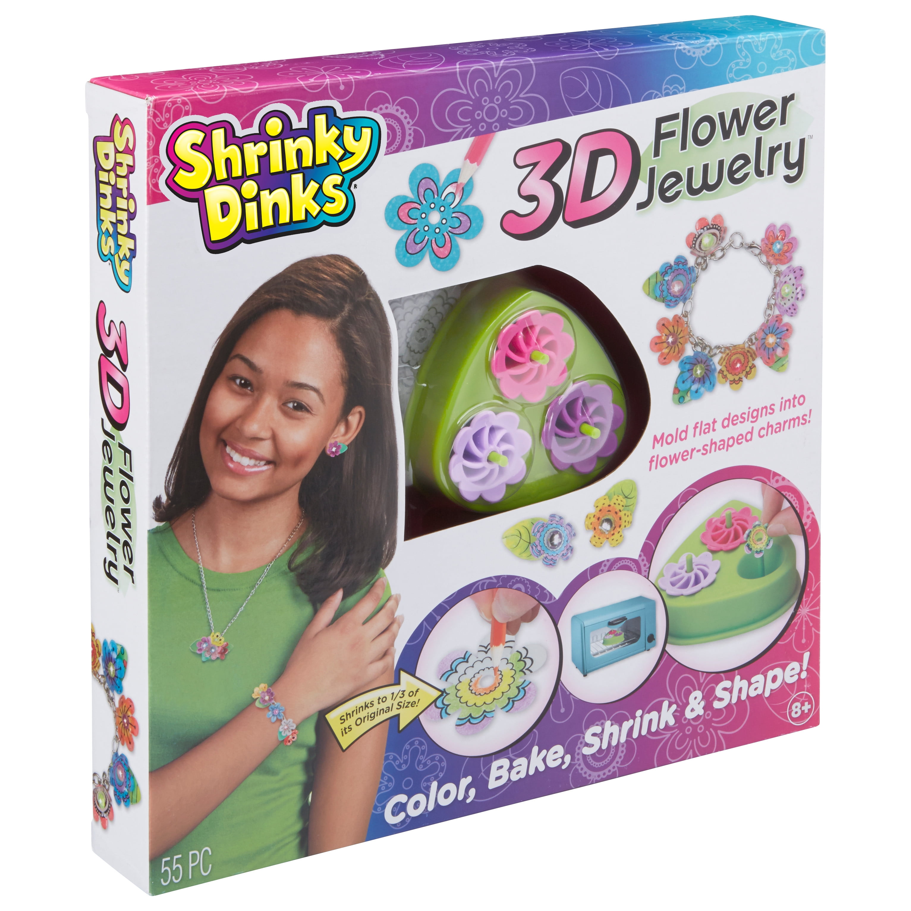 Shrinky Dinks Bake & Shape 3D Jewelry
