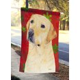 thumbnail image 2 of Carolines Treasures SC9416CHF 28 x 40 Po Labrador Rouge Vert Flocon de Neige Vacances Noël Maison Taille Drapeau de Toile, 2 of 4