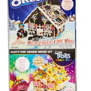 Gingerbread Holiday House Kit – Variety Pack – Candy Land, Oreo, Trolls, Elf on the Shelf, Sour Patch Kids, Minions - Everything Included - Fun and Exciting – 6 PACKS