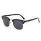 thumbnail image 5 of Gafas de sol clásicas retro con montura media y diseño de uña de arroz, gafas de sol con película de color a la moda, gafas reflectantes, 5 of 5