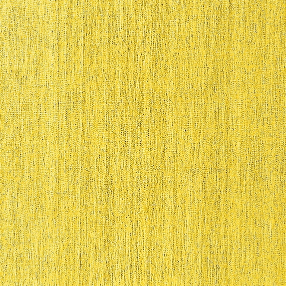 Ahgly Company Machine Washable Indoor Square Oriental Yellow Industrial Area Rugs, 8' Square