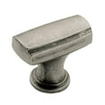 thumbnail image 1 of Highland Ridge Bouton Carré - Étain Vieilli, 1 of 1