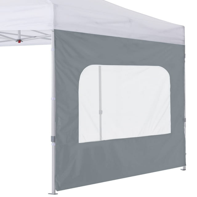 Sunwall COOSHADE para toldo instantáneo 10x10 con ventana de malla gris