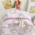 thumbnail image 3 of Mochila de lona con dibujos animados para niños y niñas, Bolsa Escolar Kawaii de Hello Kitty, Kuromi Melody Cinnamoroll, 3 of 5