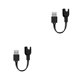 thumbnail image 2 of Injueey de oficina en casa, Cable de carga USB, portátil, Cable de alimentación ABS, repuesto de piezas de repuesto para Mi Band Tipo 1 2Conjunto, 2 of 6