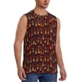 thumbnail image 2 of Fotbe Dancing African Women1 Men's Camiseta sin Mangas Estampada para Hombres, Playera Casual para Gimnasio, Entrenamiento, Playa-X-Large, 2 of 7