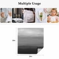 thumbnail image 5 of Black Grey Ombre Cloth Napkins, Modern Abstract Art Texture Washable and Reusable Dinner Napkins Set of 4, Table Napkin for Kitchen Party Birthday Wedding Hotel Housewarming 20"x20", 5 of 9