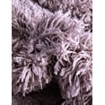 thumbnail image 4 of Unique Loom Infinity Shag Collection Area Rug - Jinko (8' Round Lavender), 4 of 7