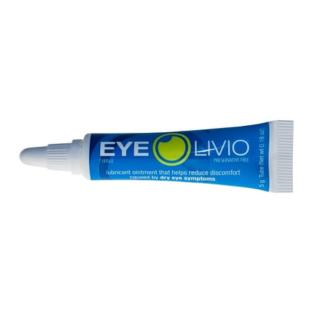 EYELIVIO Dry Eye Relief Ointment: 5gr, Sterile, Preservative Free, Daily Use