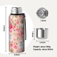 thumbnail image 7 of 20 Oz Pomeranian Dogs and Flowers Coffee Tumbler Double Wall Insulated Stainless Steel Water Bottle | Metal Reusable Thermoses Flask with Cup Cap | Leak & Sweat Proof with Anti-Dust Lid, 7 of 7