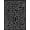 Black, Pattern 1, variant on ODIKA 4'x6' Machine Washable Non-Slip Area Rug, Artistic Labyrinth Maze Crisscross Abstract High Traffic Rug, Black, 571089