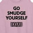 thumbnail image 3 of Instant Message - Go Smudge Yourself - Women's Racerback Tank Top, 3 of 6