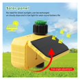 thumbnail image 2 of Solar Irrigation Timer LCD Automatic Sprinkler Drip System Outdoor Smart Garden Watering Tool ,Easy to Set Up, 2 of 6