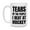 White, variant on Funny Hockey Mug - "Tears Of The People I Beat At Hockey" - 11Oz Or 15Oz Ceramic Coffee Cup
