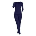 thumbnail image 6 of Two Piece Thermal Underwear Set for Women, Fleece-Lined Base Layer Cold Weather Sweatsuit, 6 of 6