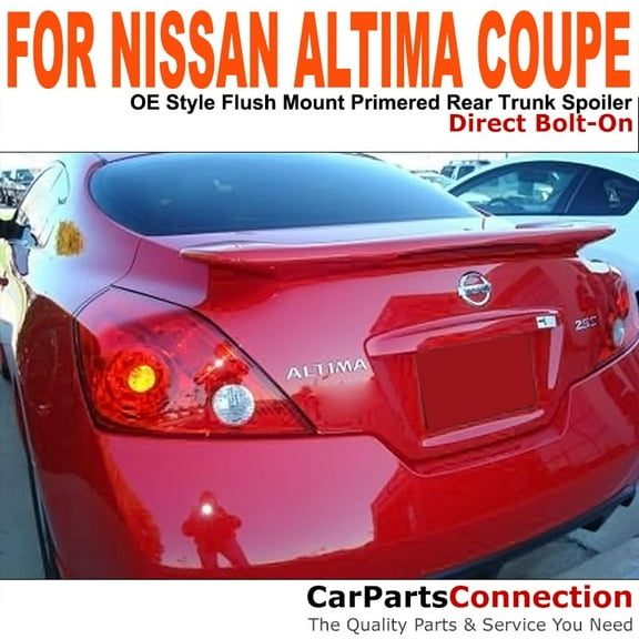 Trunk Spoiler Compatible With 2008 2009 2010 2011 2012 2013 Nissan Altima Coupe Primer