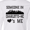 thumbnail image 4 of Inktastic Charlotte North Carolina Someone Loves Me Long Sleeve Youth T-Shirt, 4 of 5
