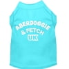 Pet Dog Cat Shirt Screen Printed, "Aberdoggie and Fetch UK"