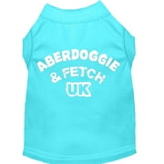 Pet Dog Cat Shirt Screen Printed, "Aberdoggie and Fetch UK"