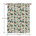thumbnail image 6 of Christmas Bags Drawstring,Green and Red Christmas Holly Pattern Large Xmas Christmas Gift Bags,Reusable for Xmas and New Year Party Favors and Supplies,27.6" X 19.7", 6 of 6