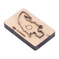 thumbnail image 1 of Leather Cutting Die, Simple Operation Alloy Steel Birch Punching Die Durable  For Paper, 1 of 8