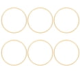 thumbnail image 1 of MasteelfCA 6 Pcs Anneaux en Macramé Anneau Attrape-Rêves Anneaux en Métal Accessoires d'Artisanat Bricolage, 1 of 8