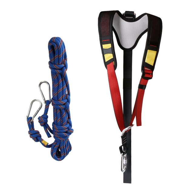 Cuerda de hombro de asiento de asiento de escalada profesional Sunnimix Correa de hombro del arnés del asiento